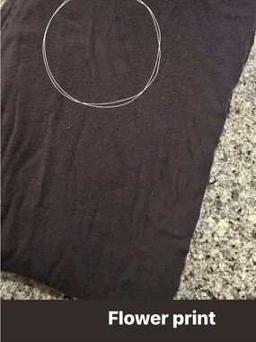 Tula Black Flower Print blanket